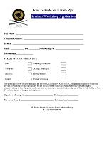 Seminar application form